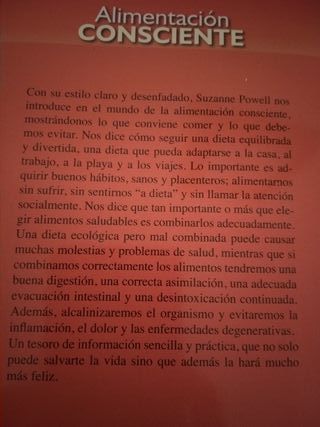 Suzanne powell dieta disociada libros